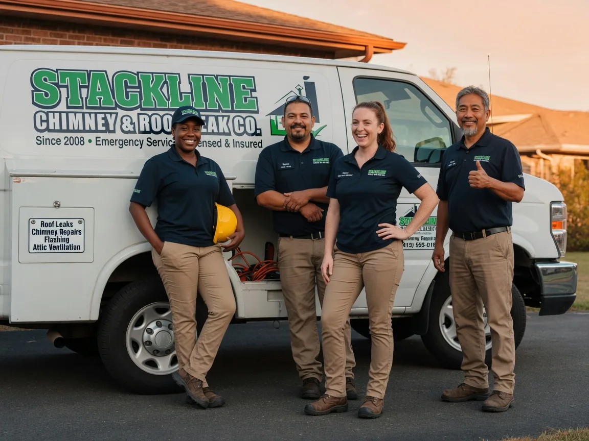 Chimney flashing repair company in Cheney, KS